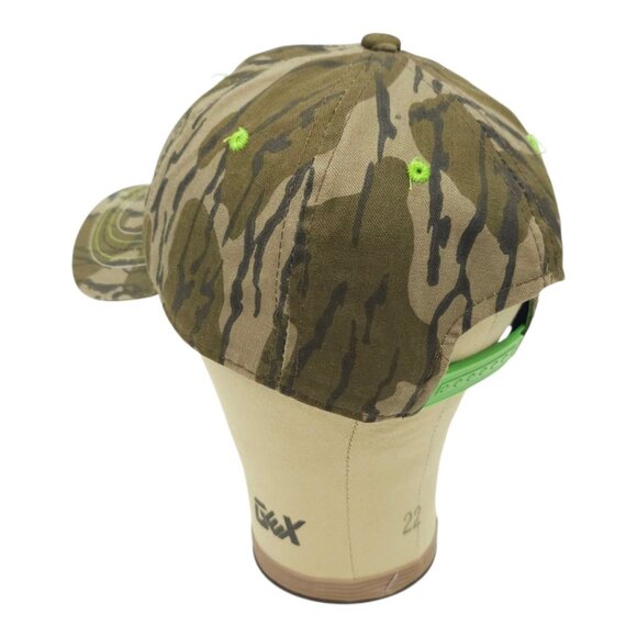 Mossy Oak Camo Snapback Cap Hat Embroidered Logo Contrast Stitch Baseball Hunter - Picture 11 of 13